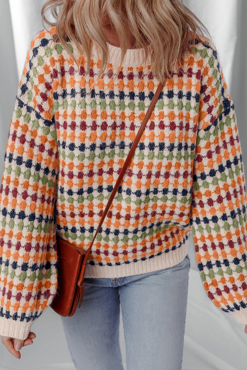 Multi Color Knit Sweater