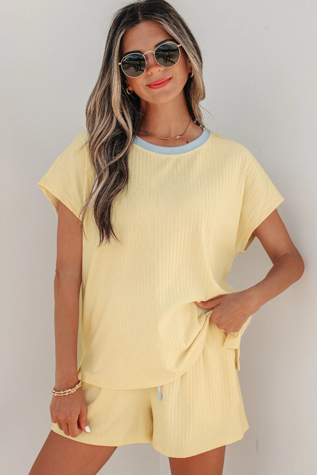 Ribbed Lounge Set