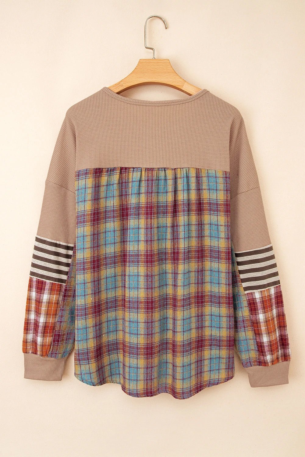 Fall Waffle Knit Top