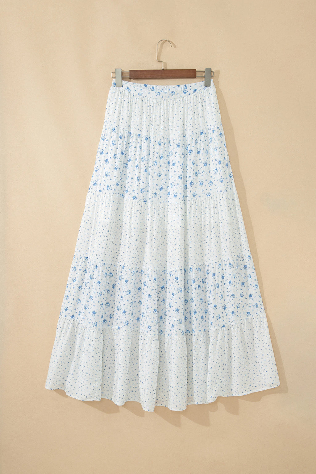 Floral Vintage Maxi Skirt
