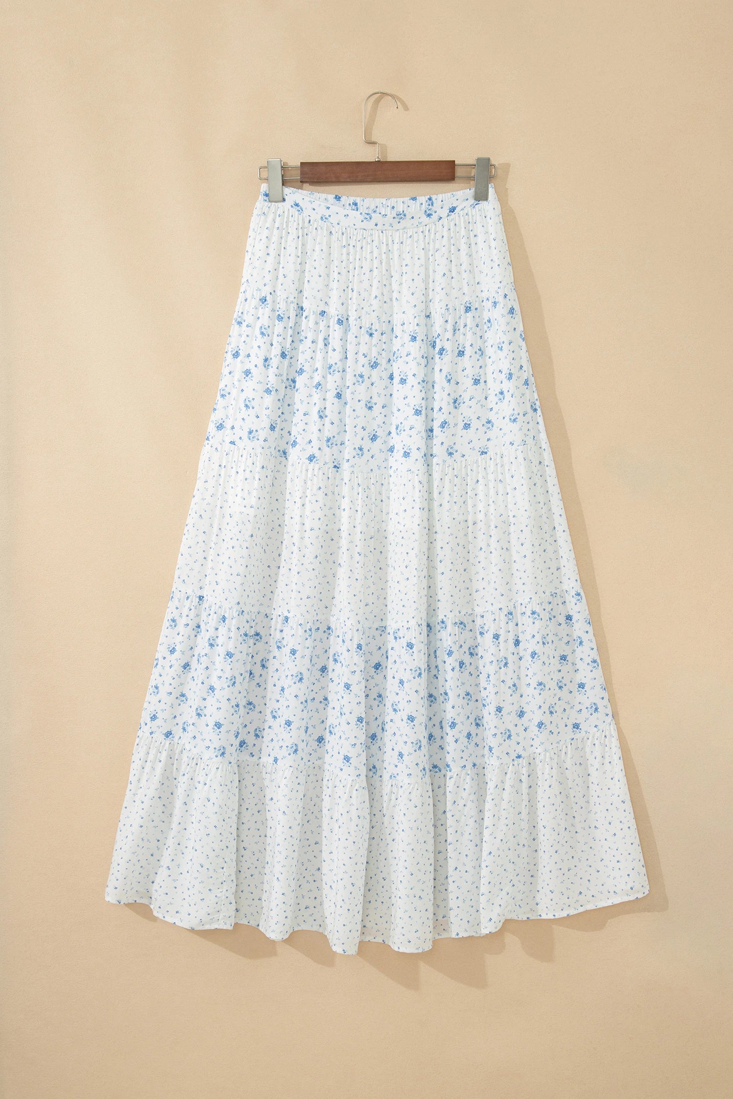 Floral Vintage Maxi Skirt