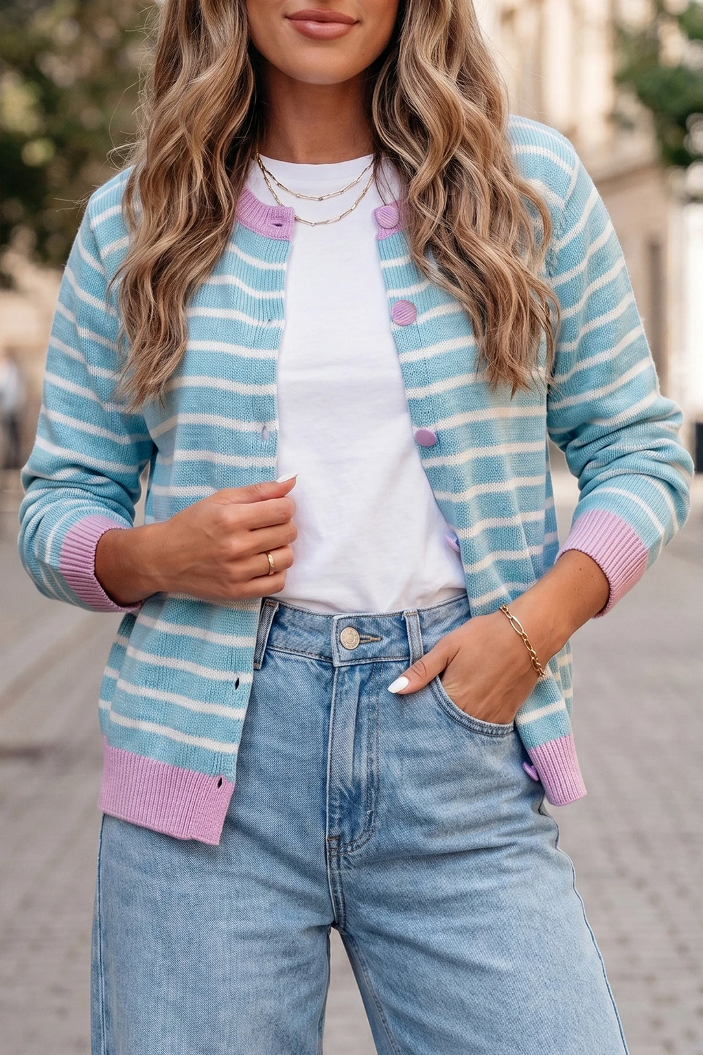 Cotton Candy Cardigan