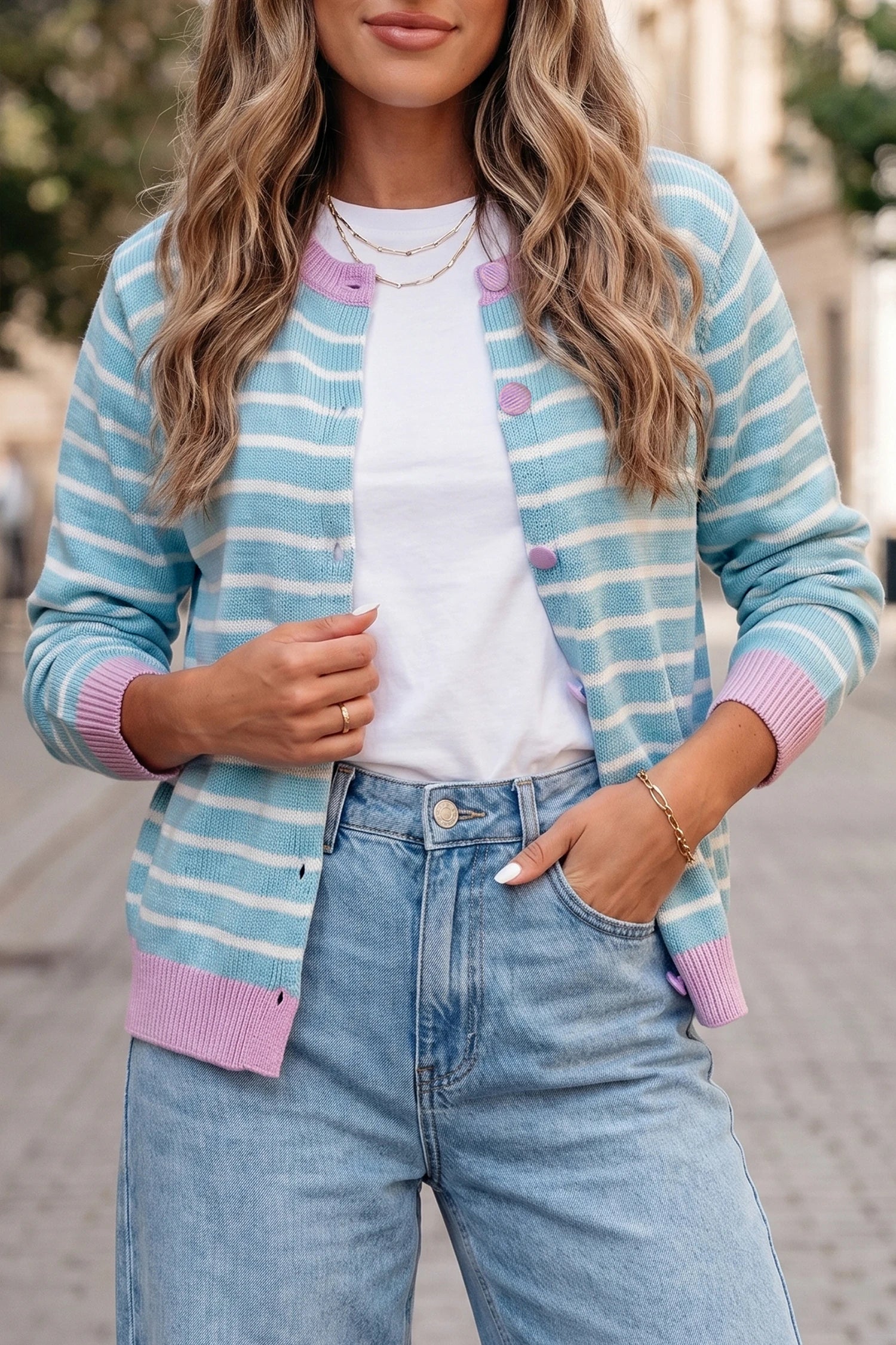 Cotton Candy Cardigan