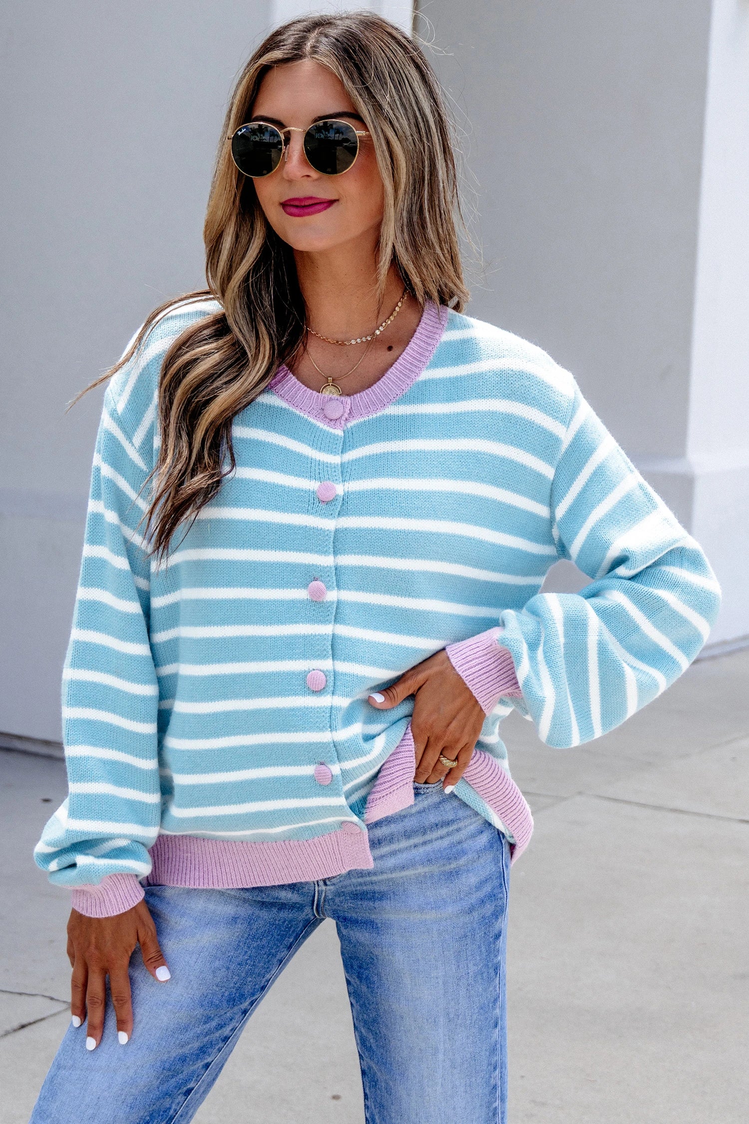 Cotton Candy Cardigan