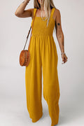 Smocked Jumpsuit
