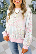 Floral Vintage Patchwork Long Sleeve