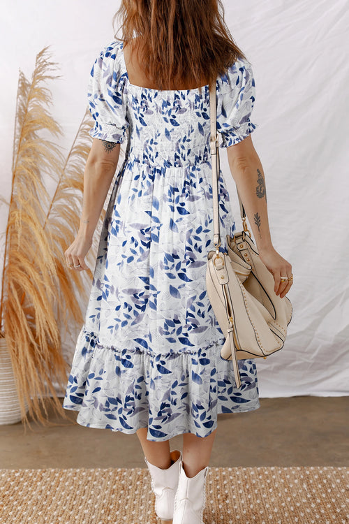 Blue Detail Dress