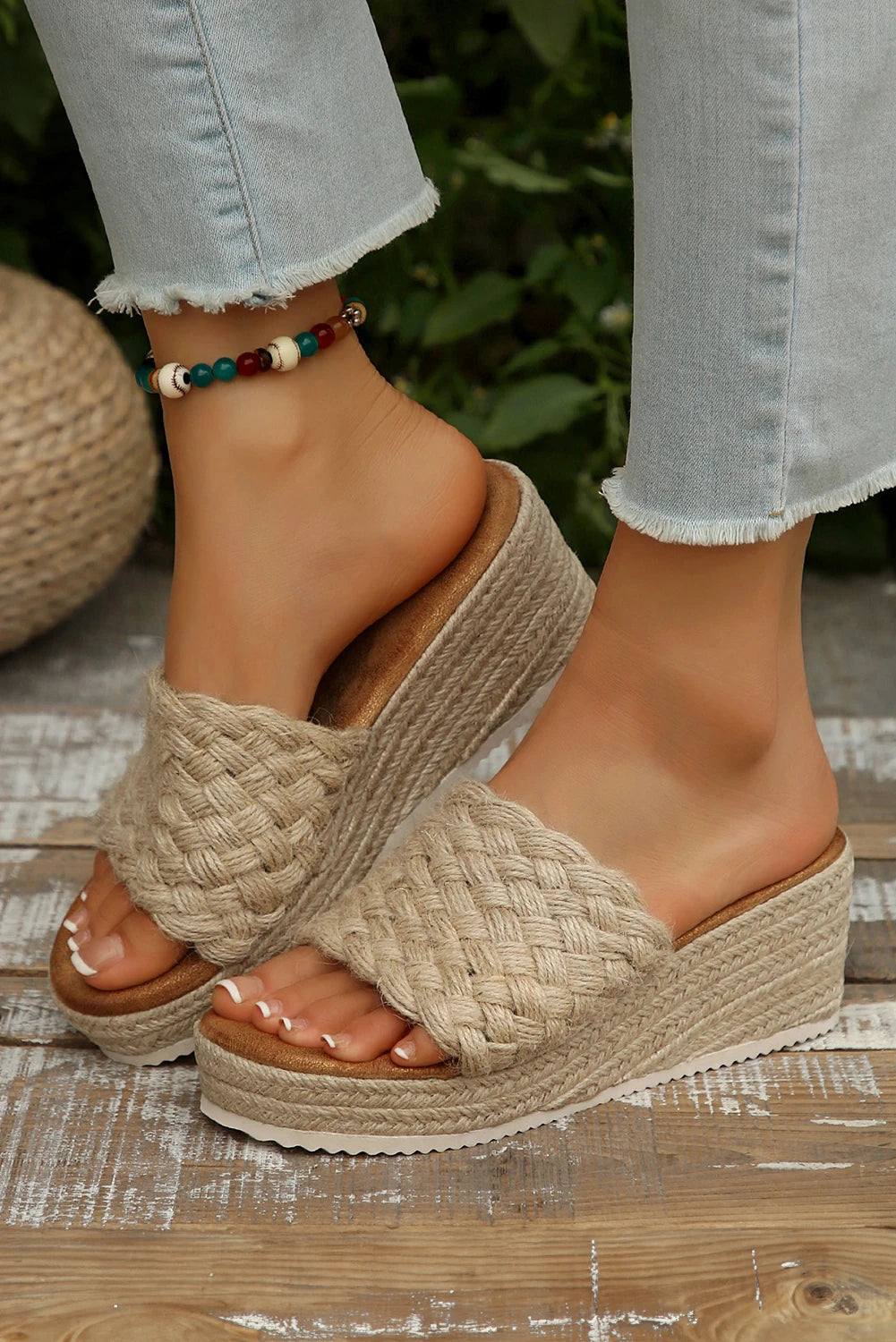 Woven Heels