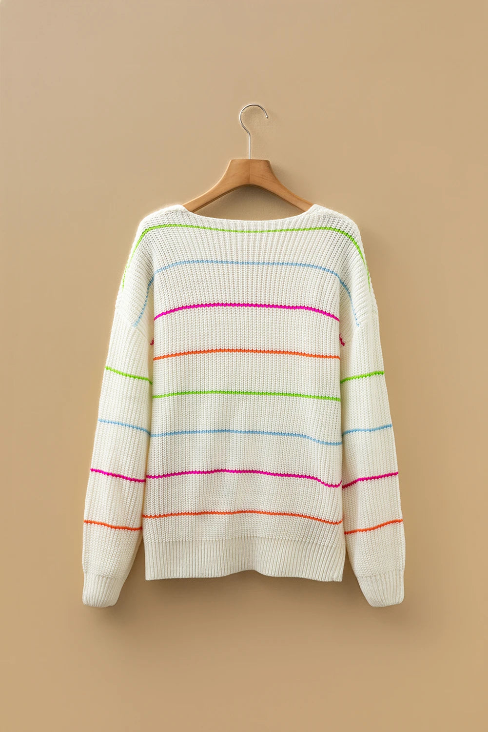 Colorful Striped Sweater