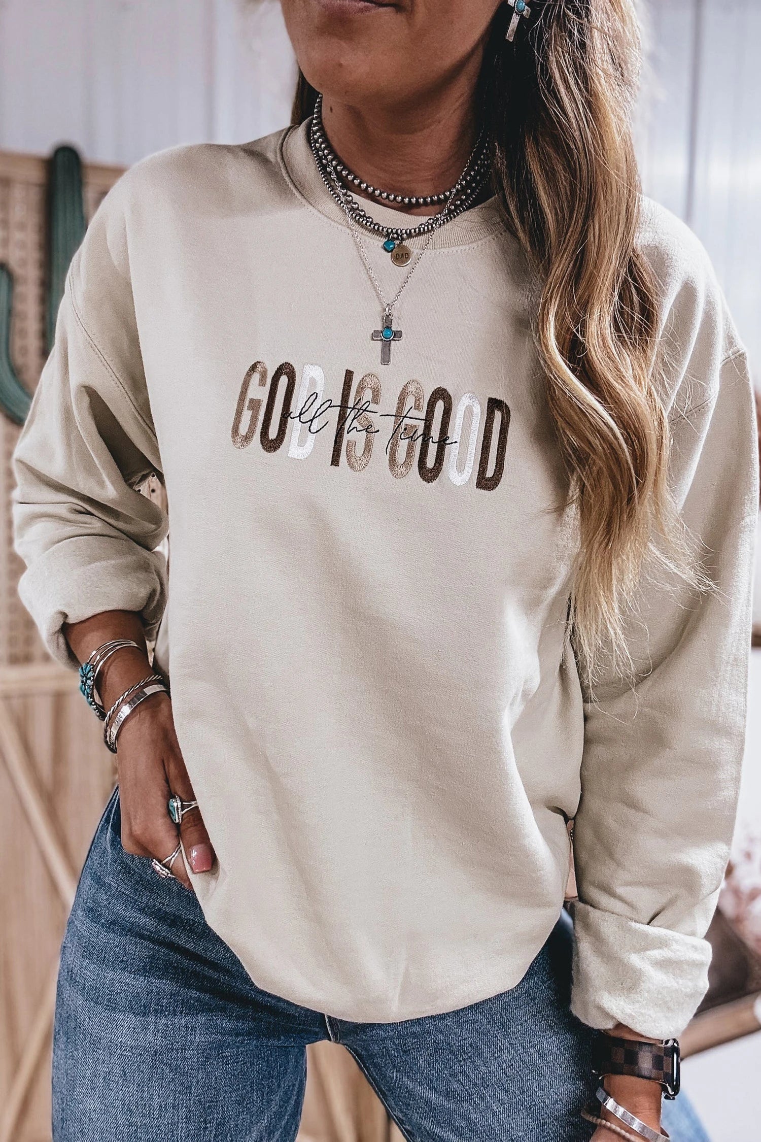 God is Good Pullover