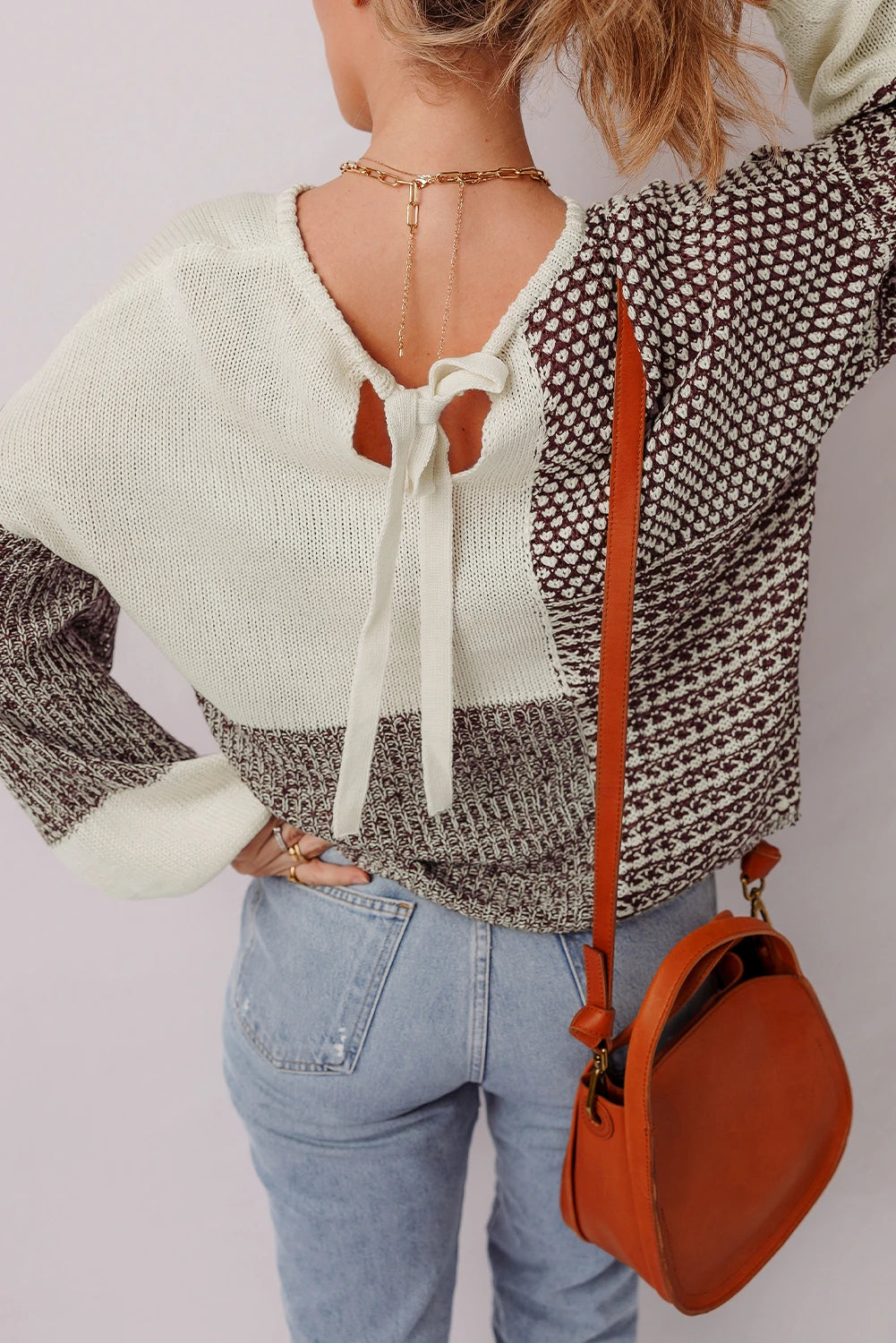 Khaki Loose Knit Sweater