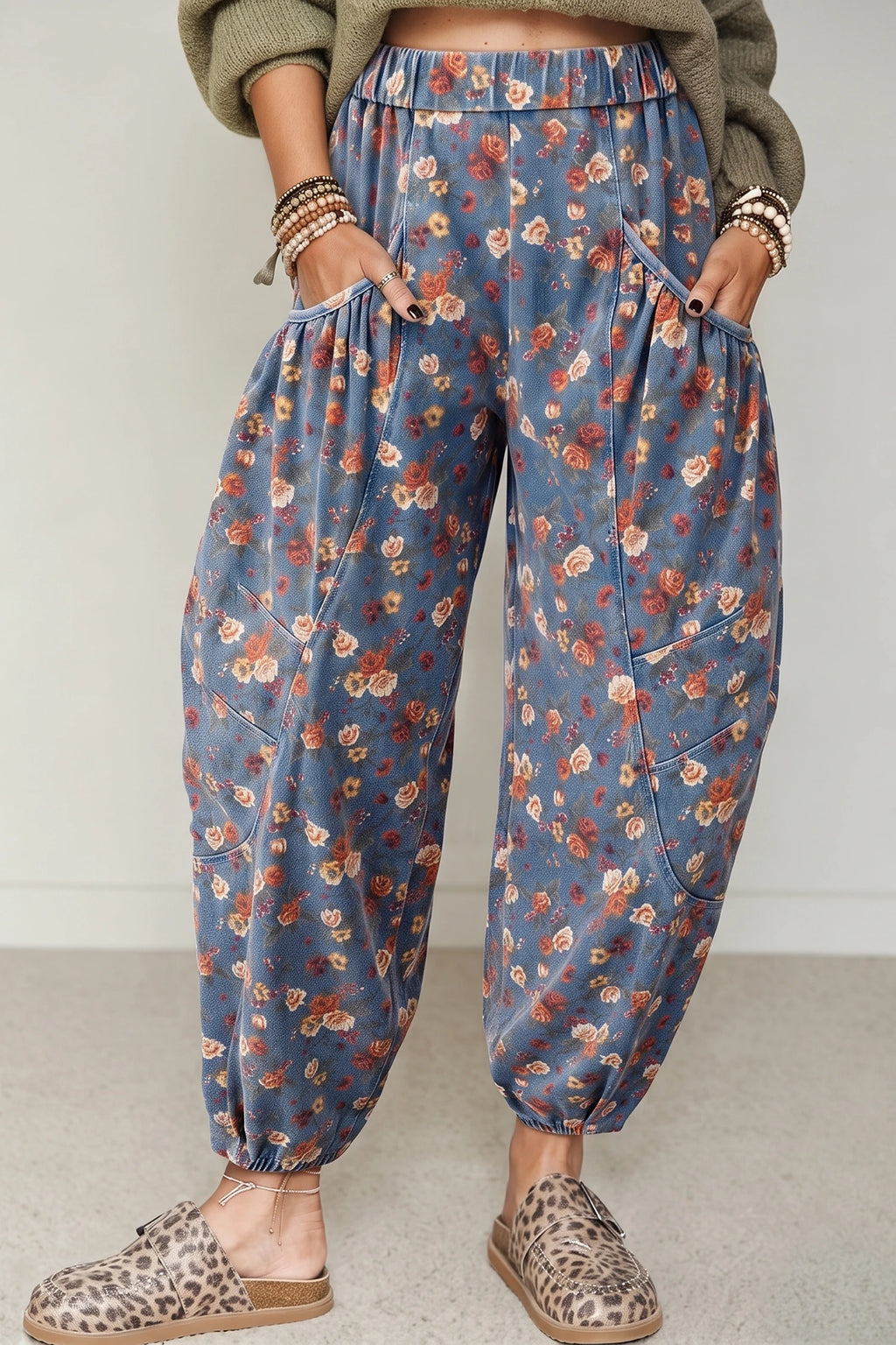 Floral Jogger Pants