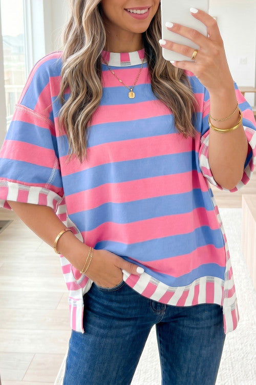 Oversized Stripe Tee