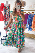 Floral Ruffle Dress