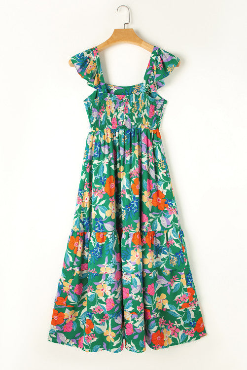 Floral Ruffle Dress