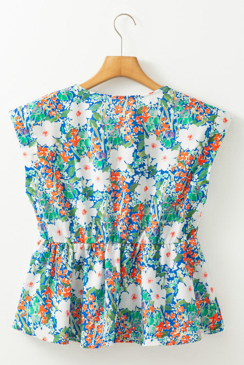 Bow Slit Blouse