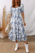 Blue Detail Dress