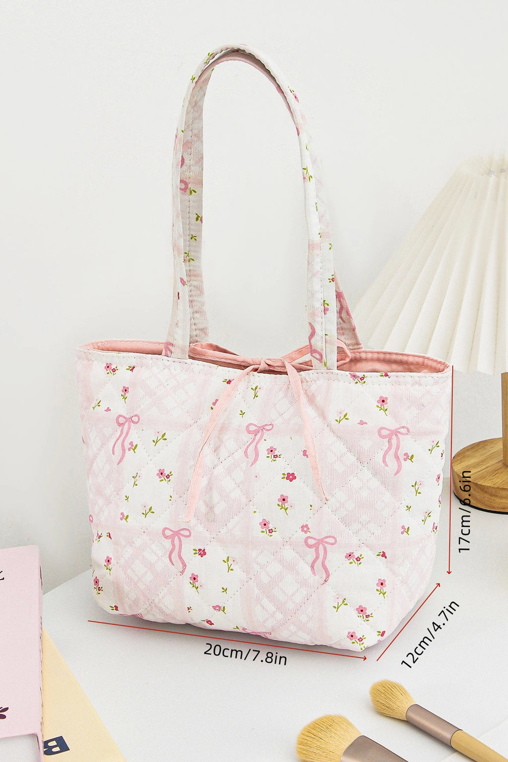 Pink Quilted Bag