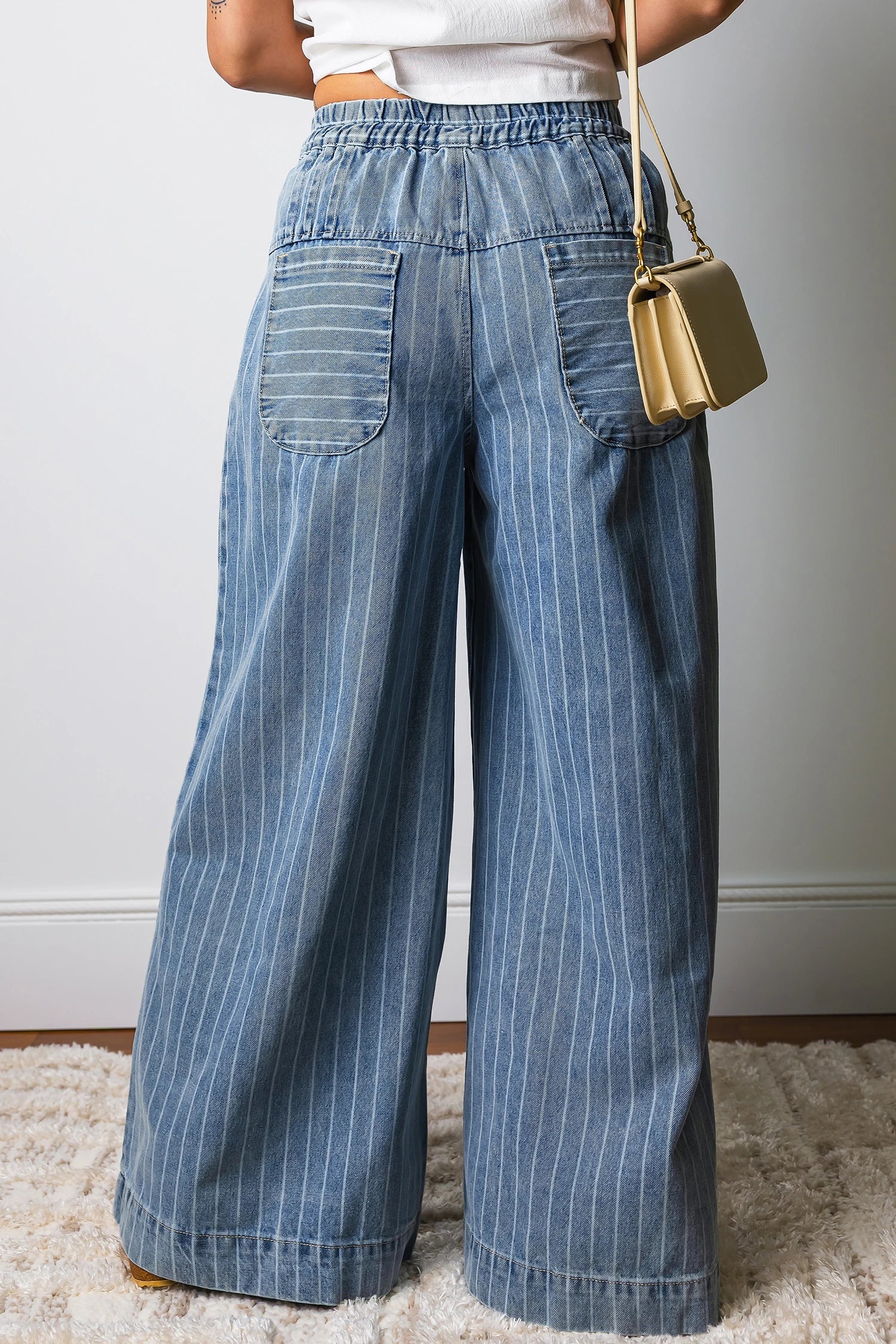 Striped Bell Bottoms