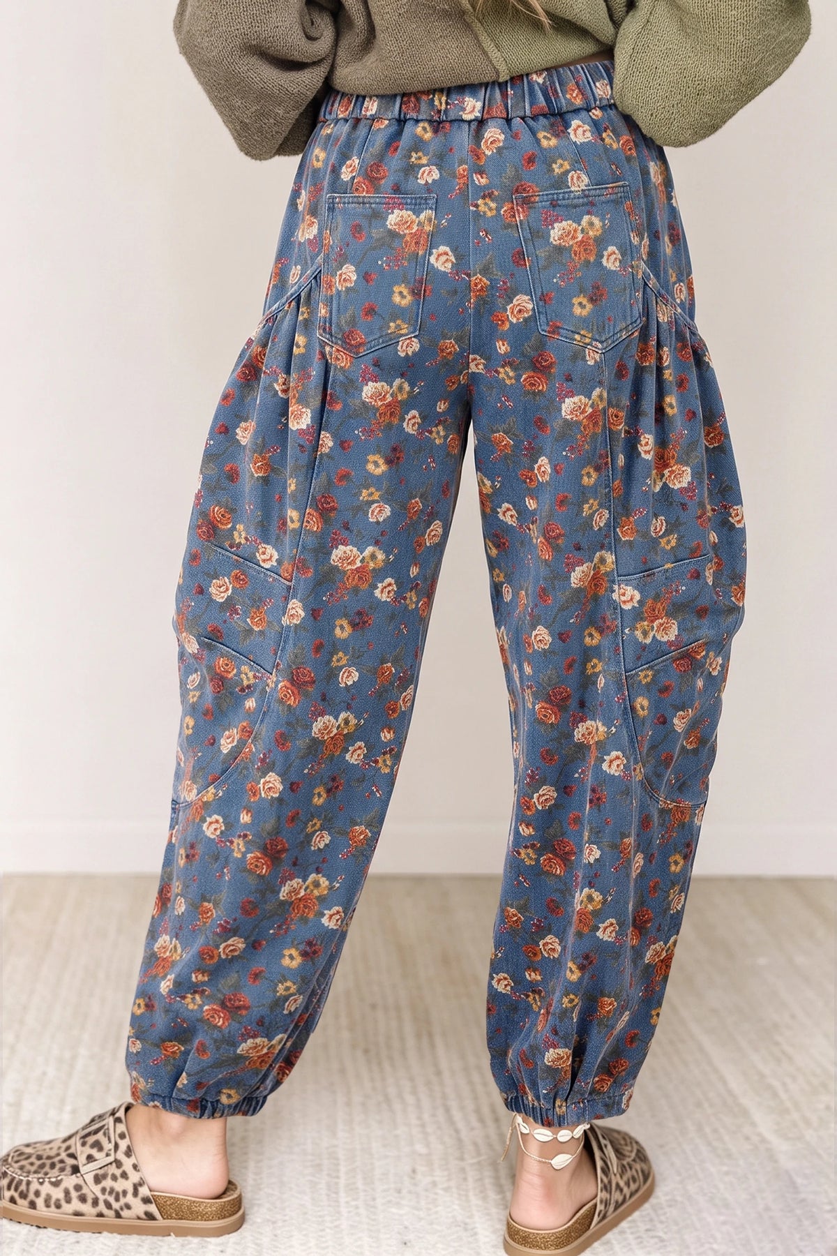 Floral Jogger Pants