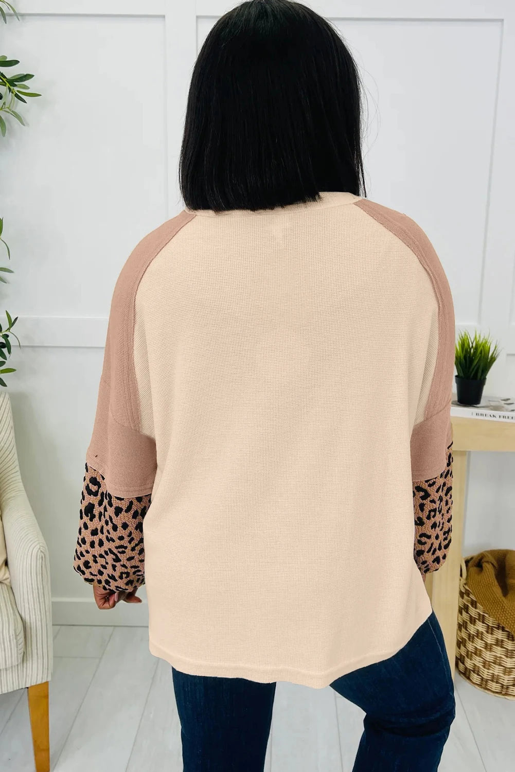 Leopard Star Pullover