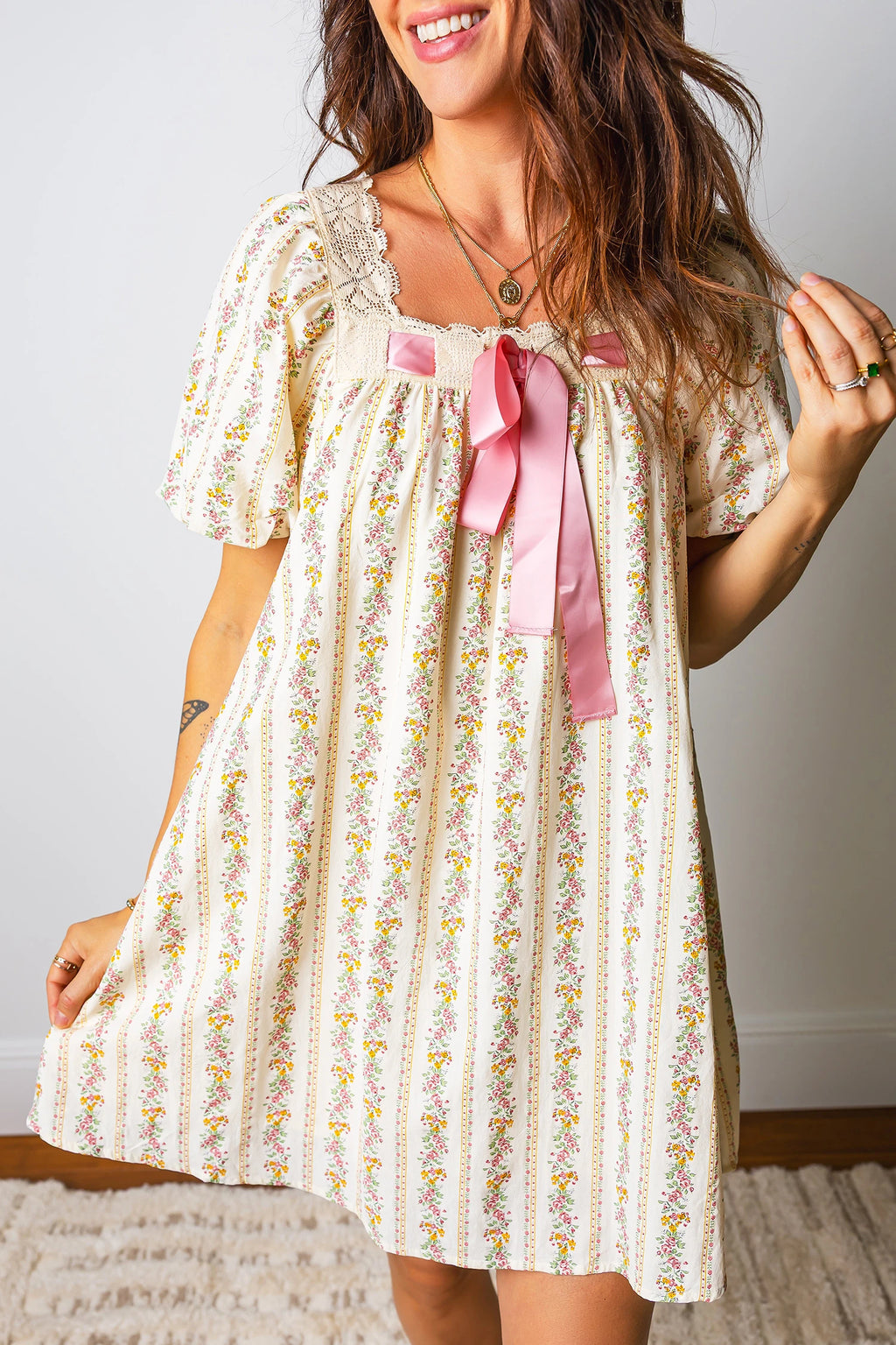 Pink Vintage Dress