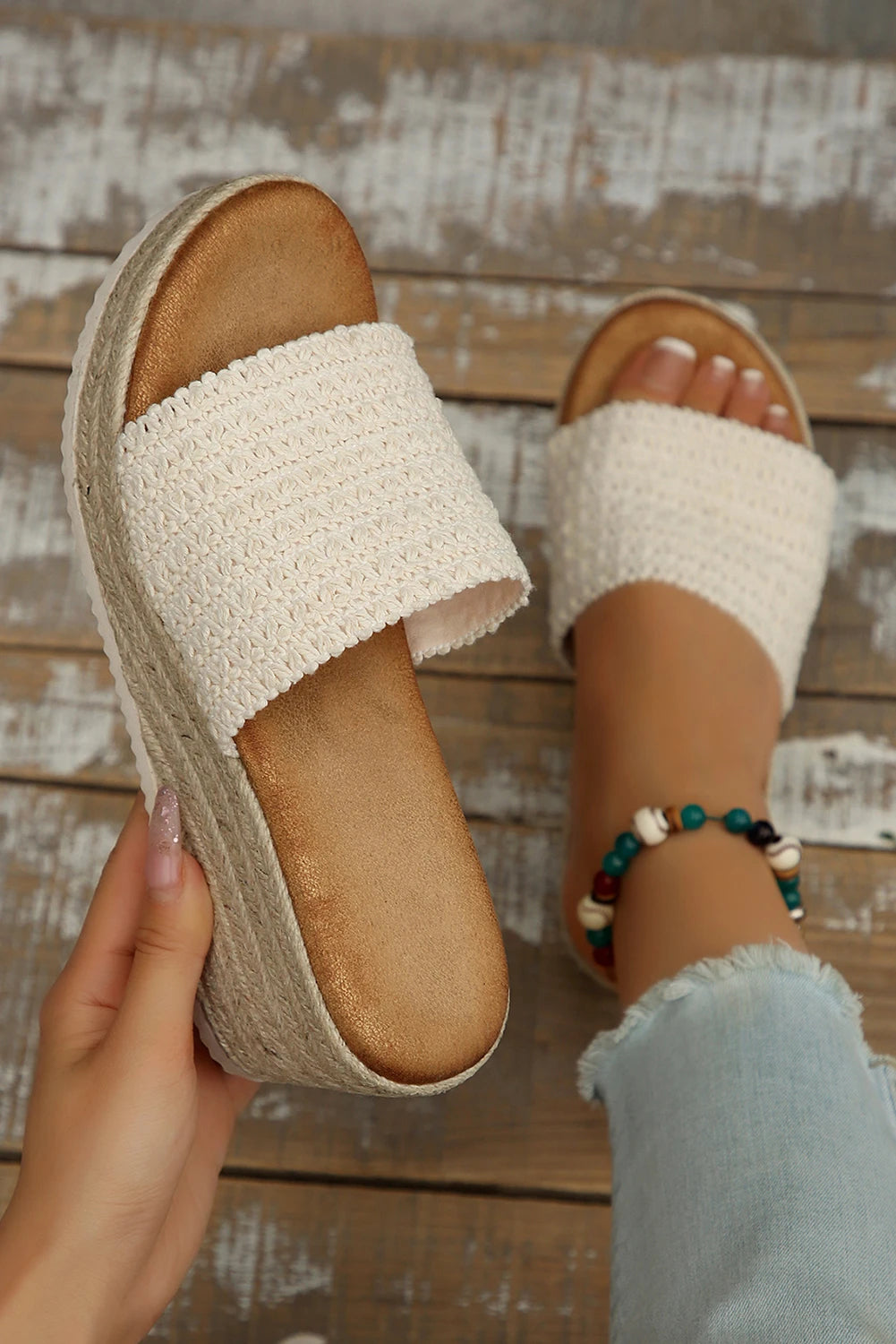 Woven Heels