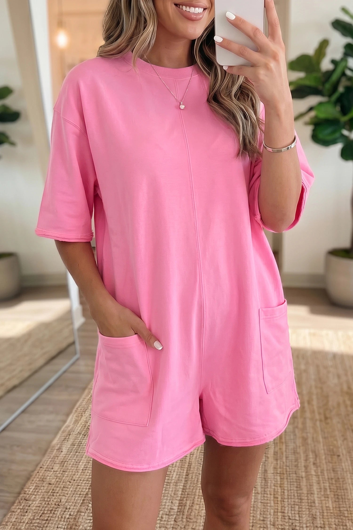 V Back Romper